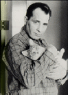 Jack Kerouac with Cat